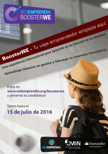 RedEmprendia BoosterWE: tu viaje emprendedor empieza aquí